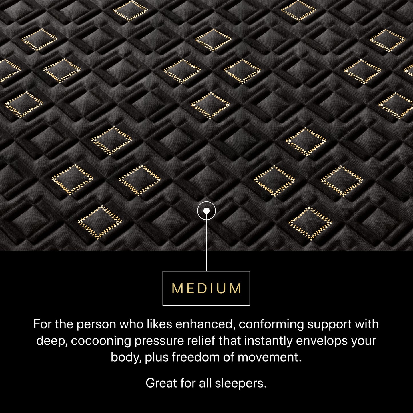 Beautyrest Black Series Four XCS Hybrid Medium Mattress medium details