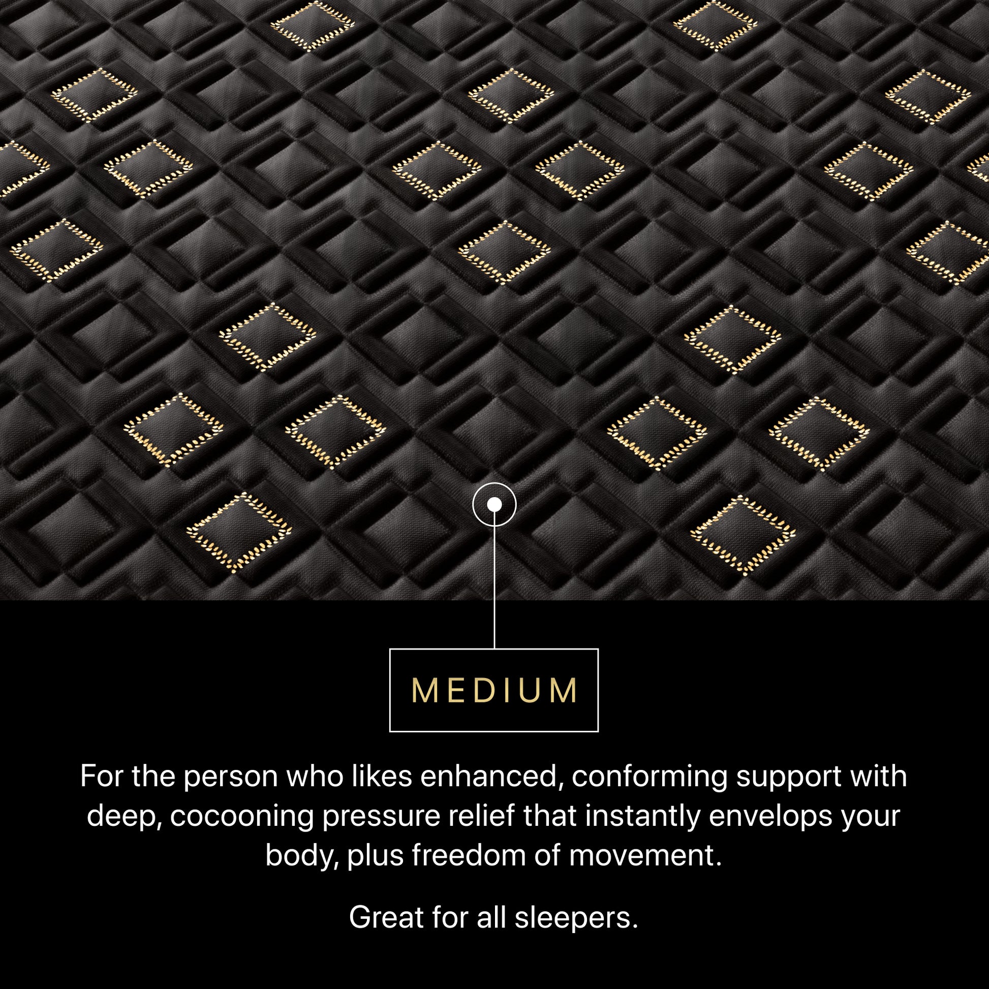 Beautyrest Black Series Four XCS Hybrid Medium Mattress medium details