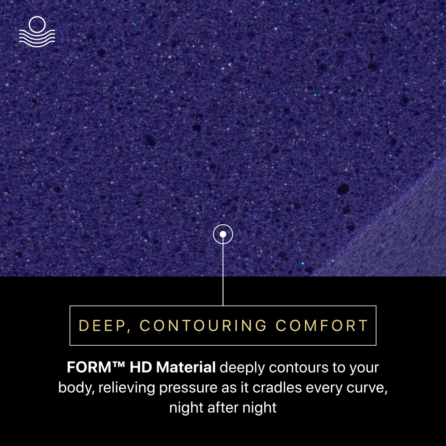Beautyrest Black Series Three XCS Hybrid Medium Mattress deep, contouring comfort