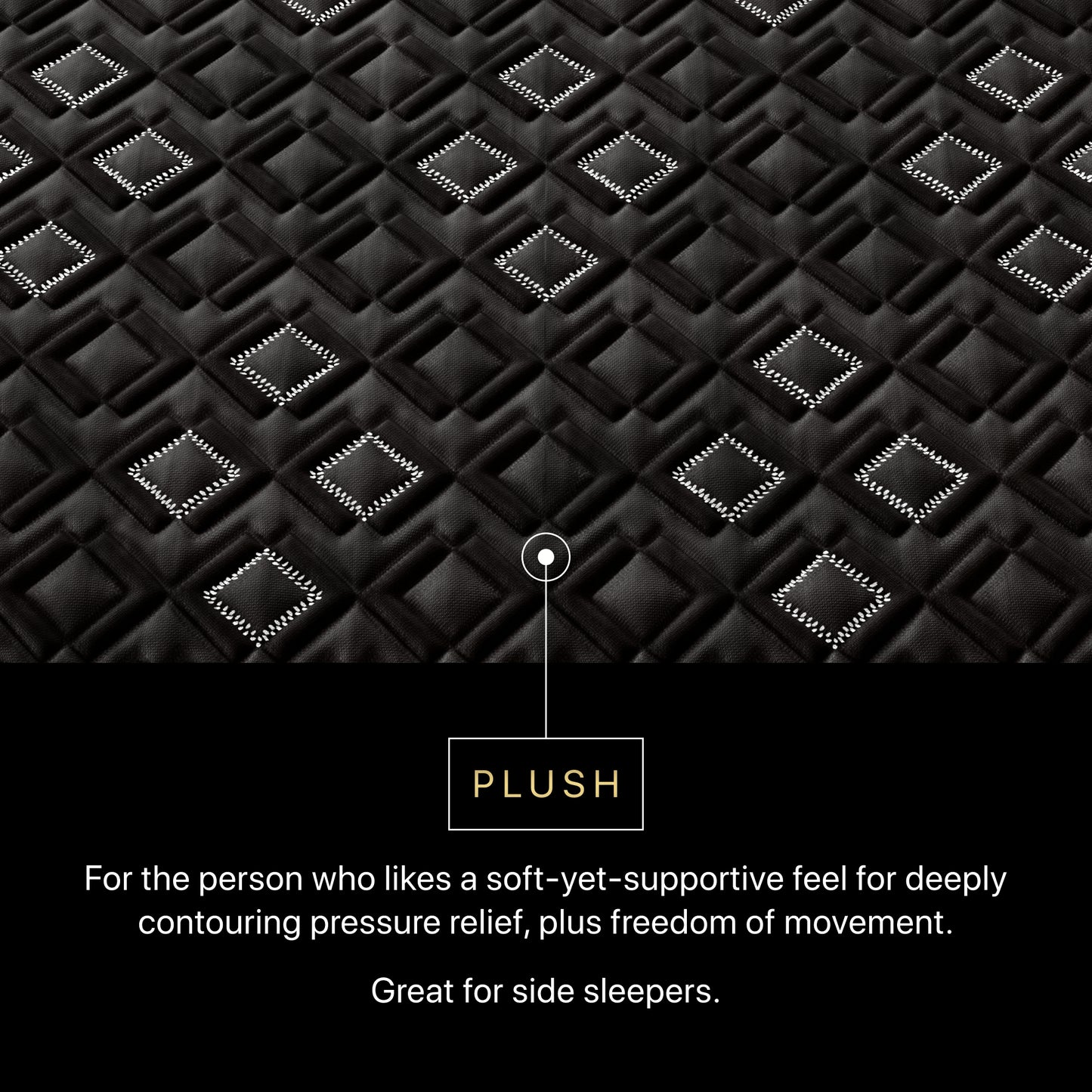 Beautyrest Black Series Three XCS Hybrid Plush Mattress plush details