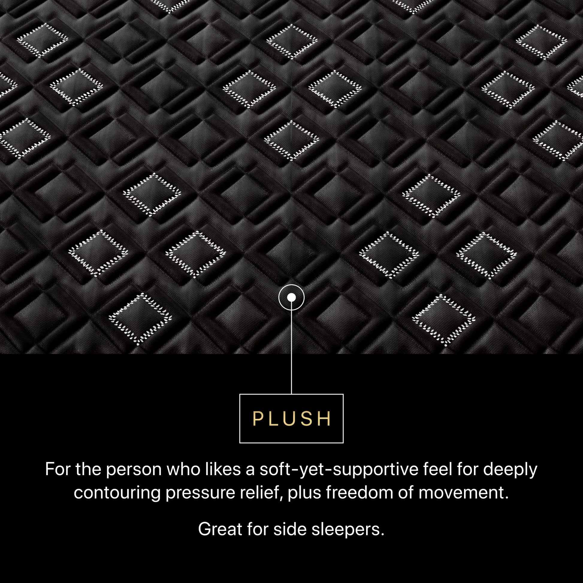Beautyrest Black Series Three XCS Hybrid Plush Mattress plush details