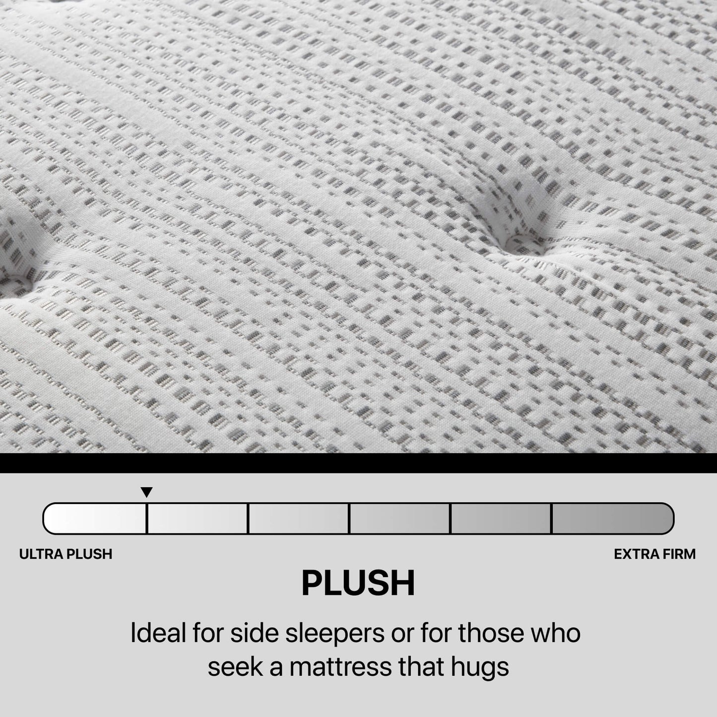 Beautyrest Silver® BRS900 Plush Mattress. Plush - Ideal for side sleepers or for those who seek a mattress that hugs