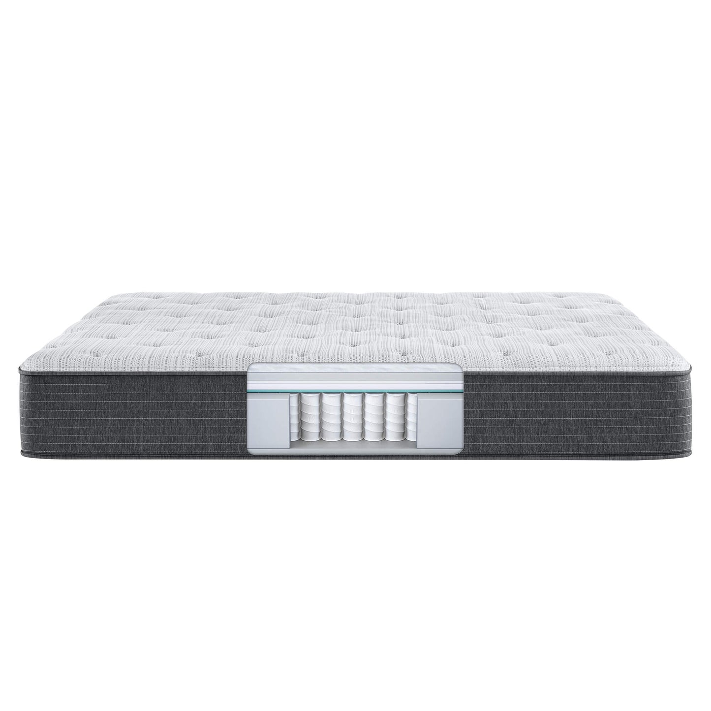 Beautyrest Silver® BRS900 Plush Mattress - mattress construction image