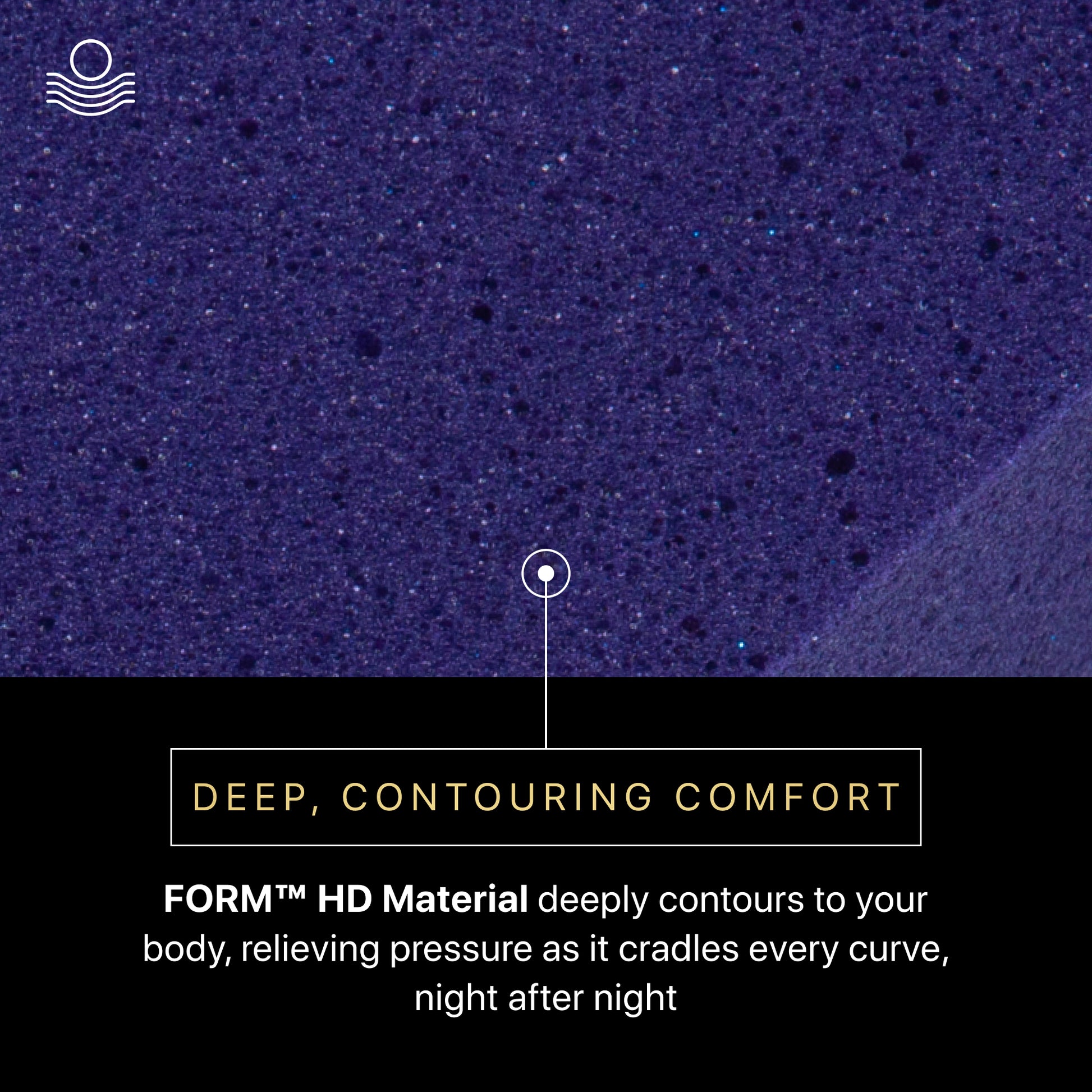 Beautyrest Black Series Three XCS Hybrid Firm Mattress deep, contouring comfort