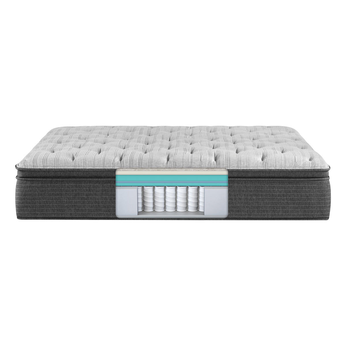 Beautyrest Reach Apex Medium Pillow Top Mattress Layer Cutaway