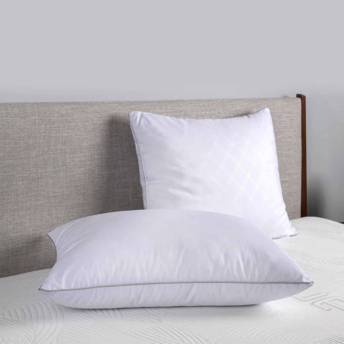 Bedgear Arbor Pillows on bed