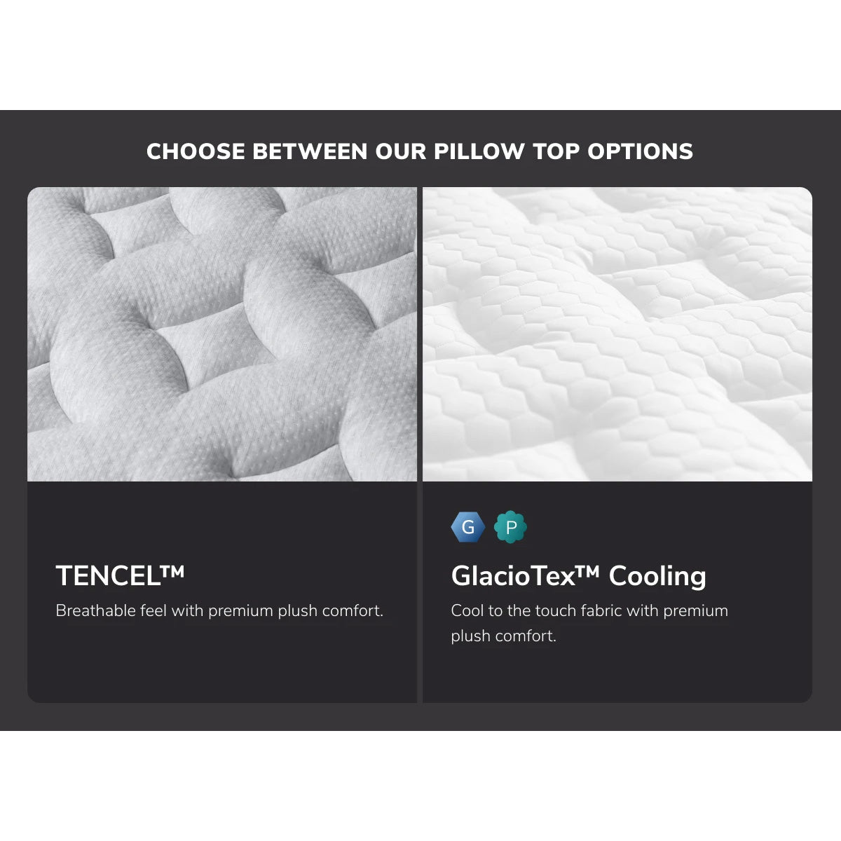 Helix Moonlight Luxe Plush Hybrid Mattress
