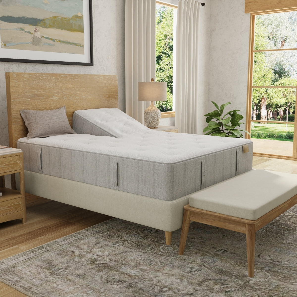 King Koil Natural Retreat Cascade Drift Firm Mattress - Lifestyle Angle 3