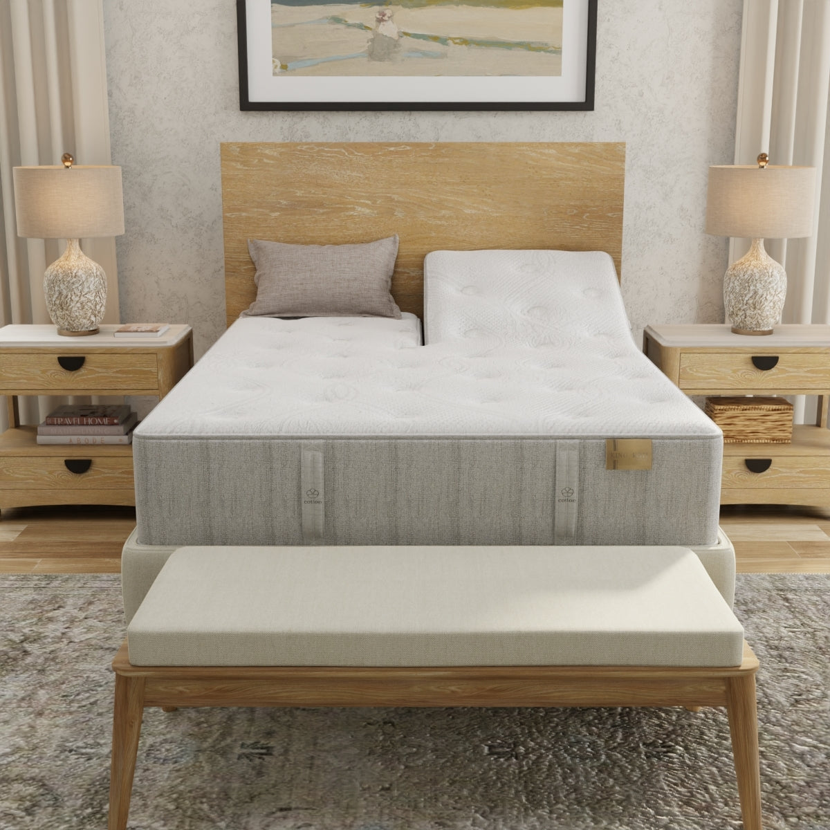 King Koil Natural Retreat Cascade Drift Firm Mattress - Lifestyle Angle 4
