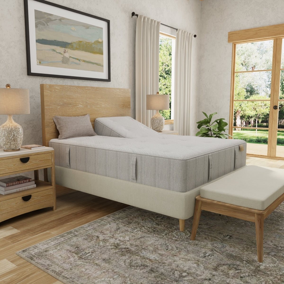 King Koil Natural Retreat Cascade Drift Plush Mattress - Lifestyle Angle 3