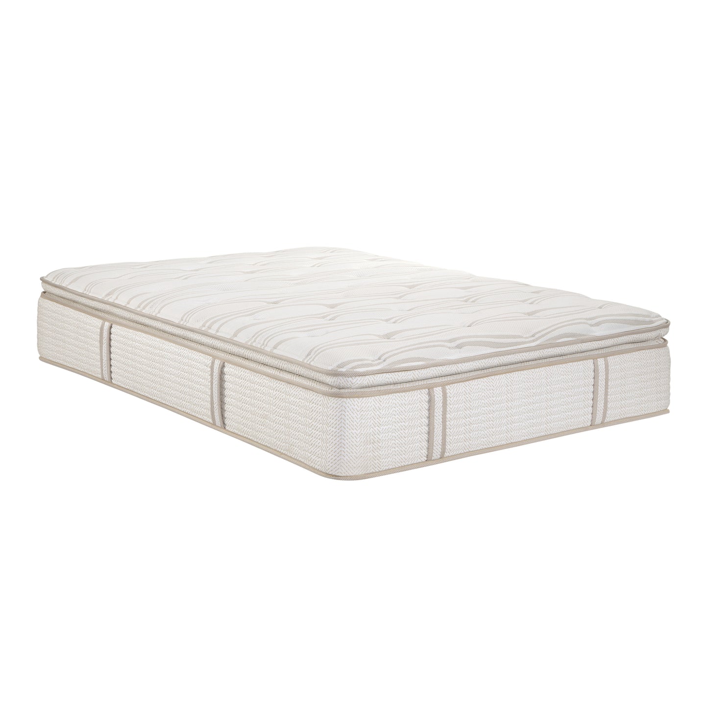 Cheswick Manor Majestic Exquisite Pillow Top Mattress Only on White