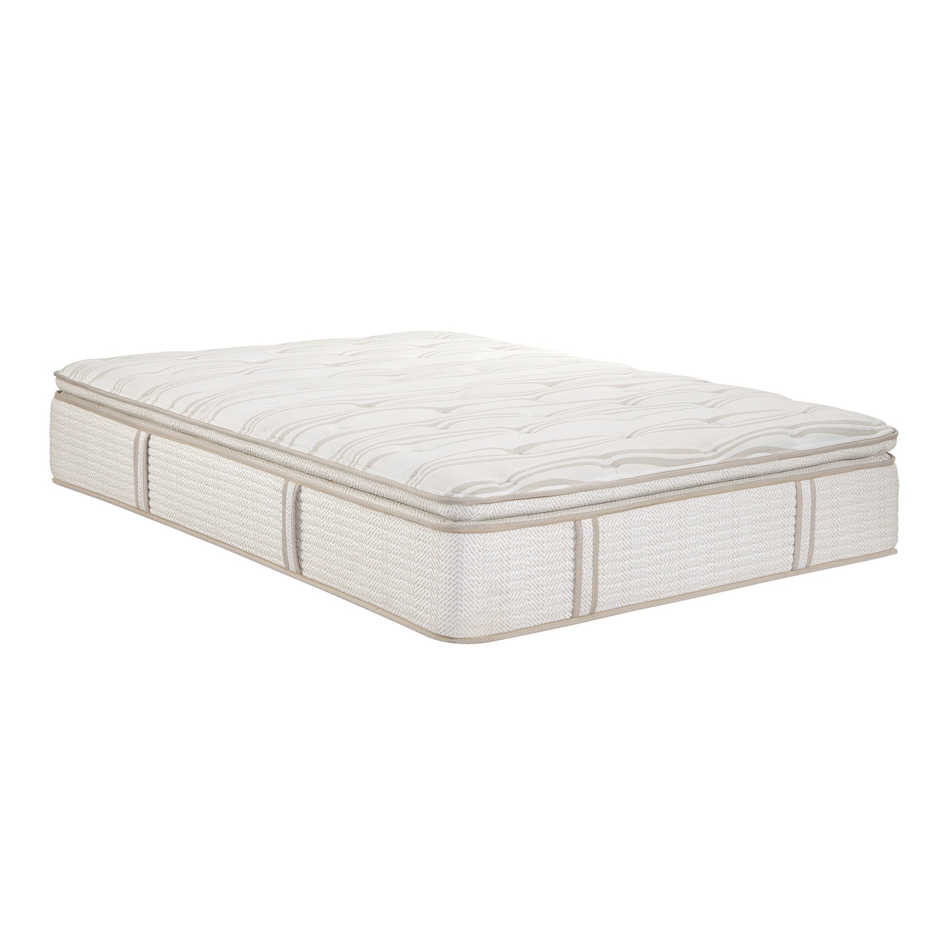 Cheswick Manor Majestic Exquisite Pillow Top Mattress Only on White