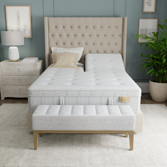King Koil Natural Retreat Glacial Mist Pillow Top Medium Mattress - Lifestyle Angle 4