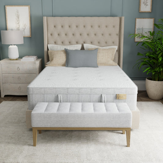 King Koil Natural Retreat Glacial Mist Pillow Top Plush Mattress - Lifestyle Angle 2