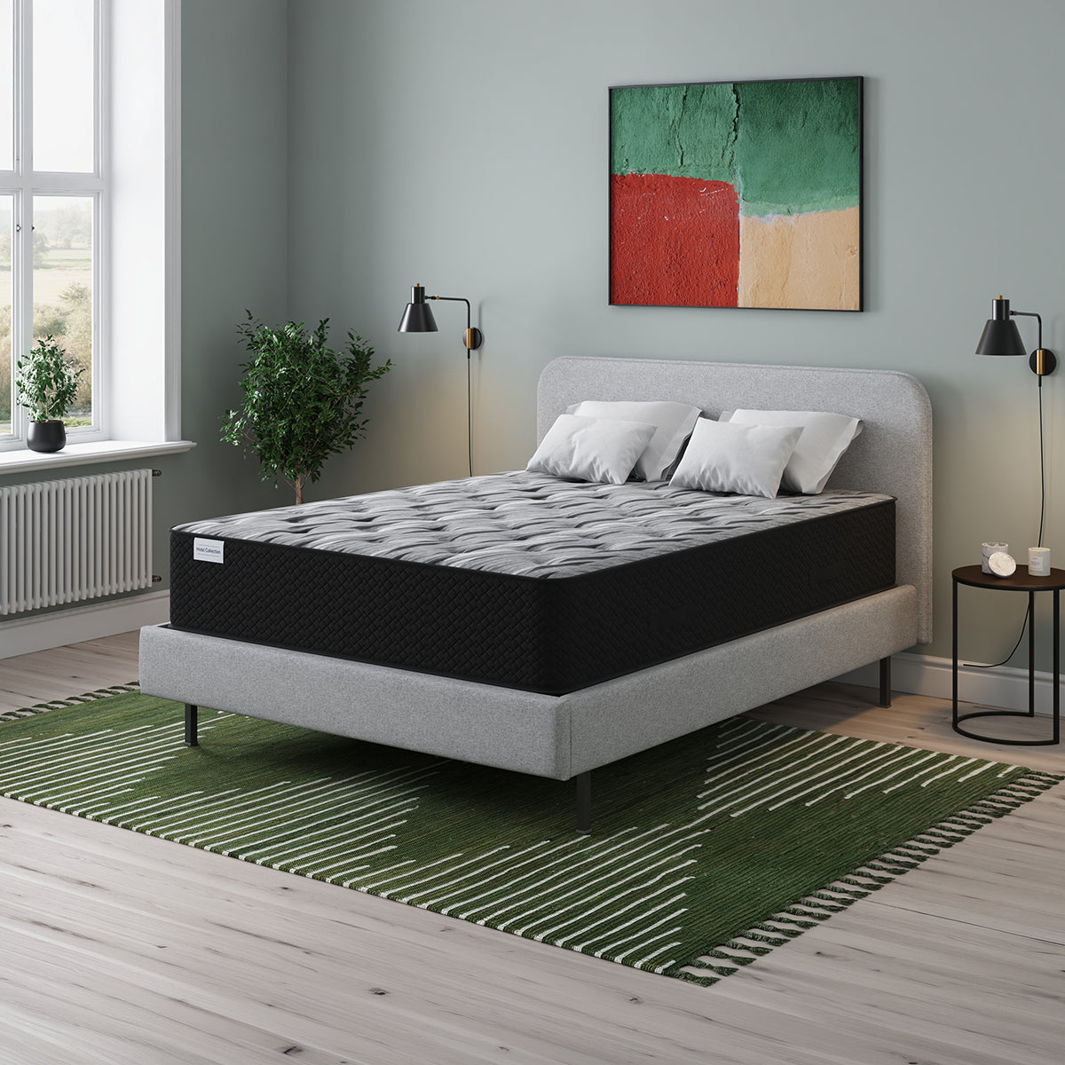 Mattress Warehouse Hotel Collection Plush Mattress - Styled Room Image