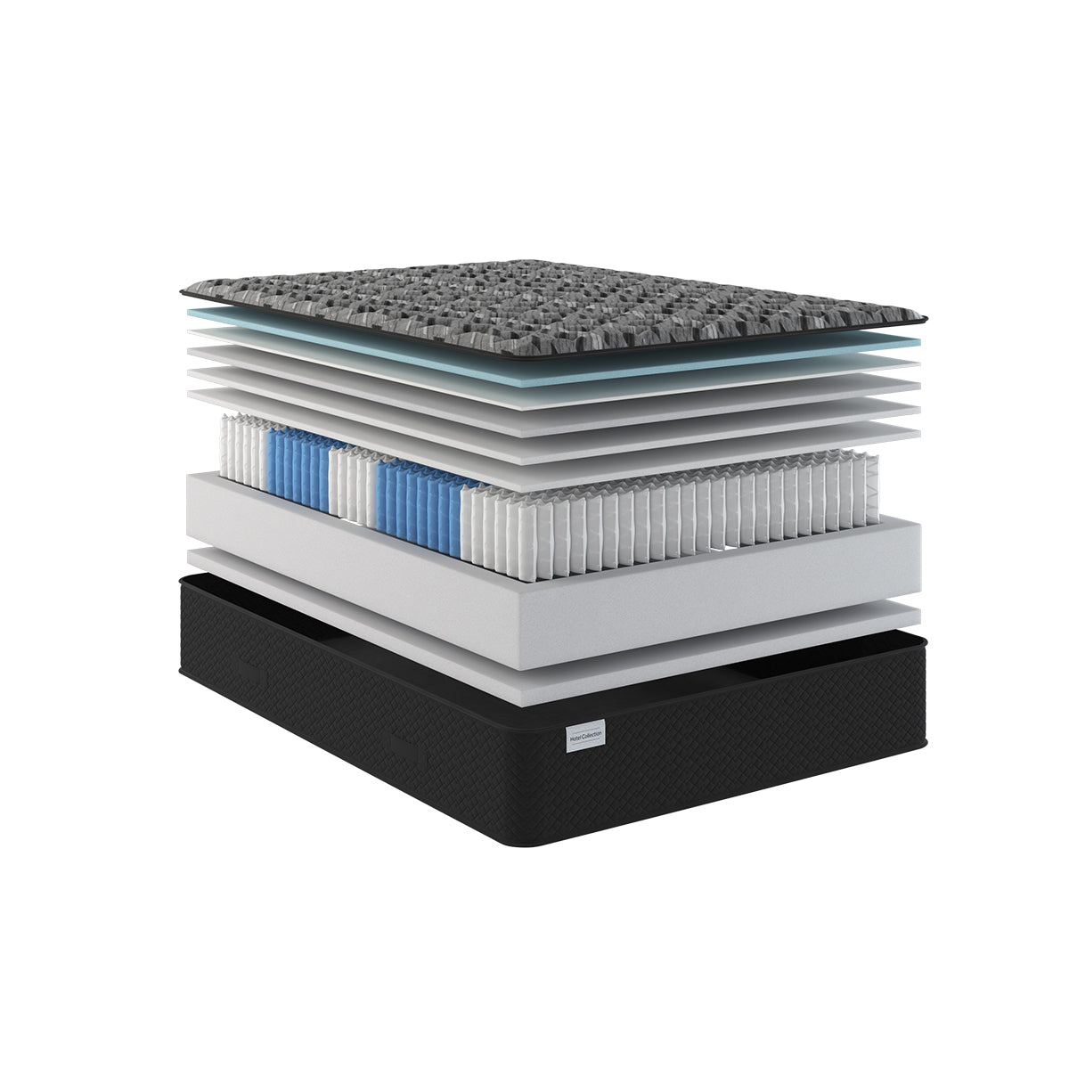 Mattress Warehouse Hotel Collection Plush Mattress - Illustrated Layers Image