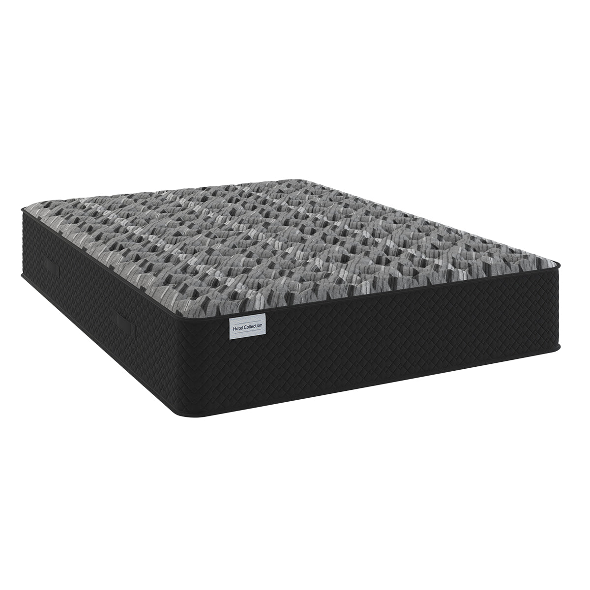 Mattress Warehouse Hotel Collection Double-Sided Firm Mattress - Angled Silhouette Image