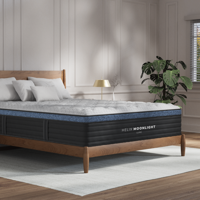 Helix Moonlight Luxe Plush Hybrid Mattress II-Lifestyle Image 3