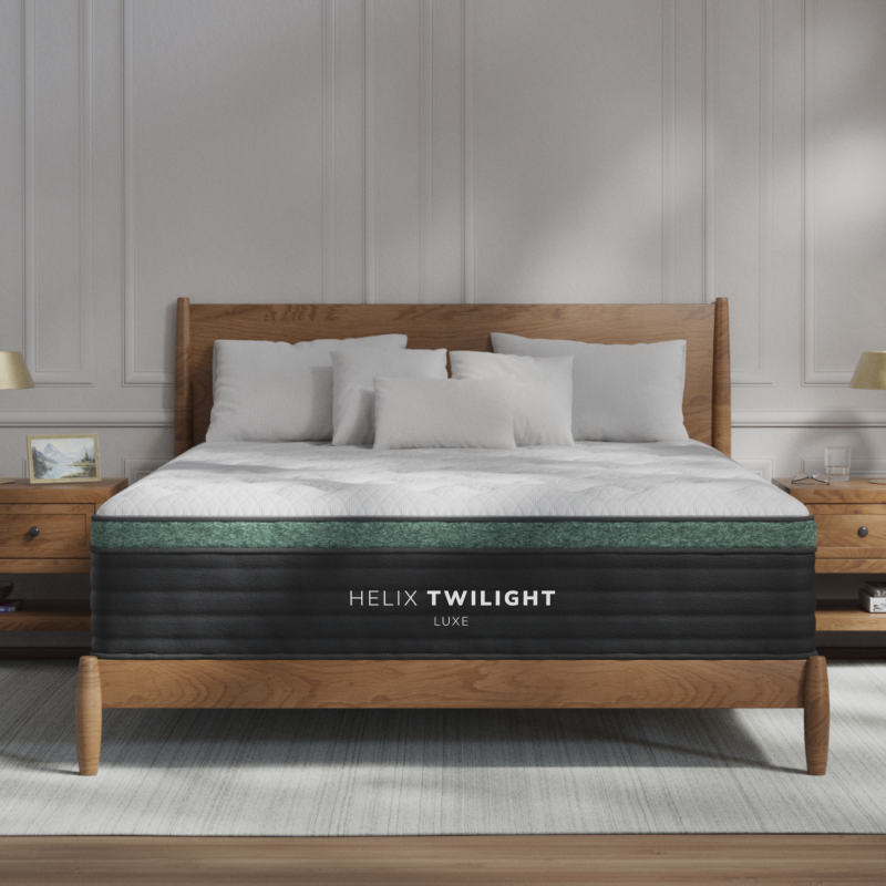Helix Twilight Luxe Firm Hybrid Mattress II-Lifestyle Image 1