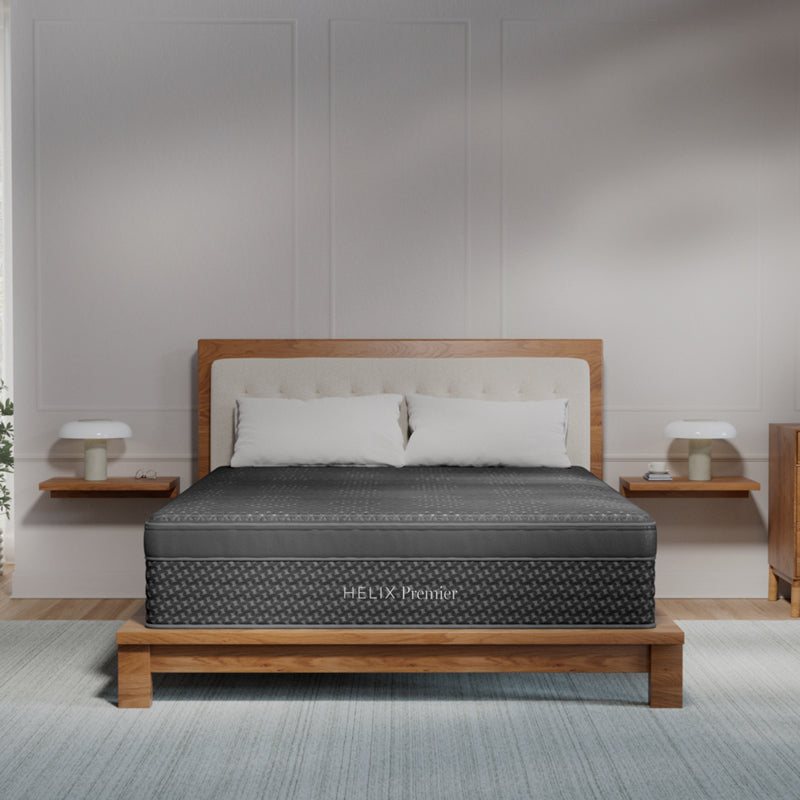 Helix Premier Firm Hybrid Mattress front