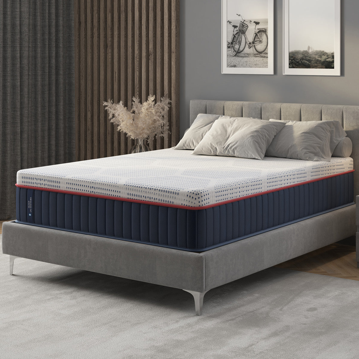 Sealy® Sleep Outfitters Gemini Medium Hybrid Mattress bedroom image
