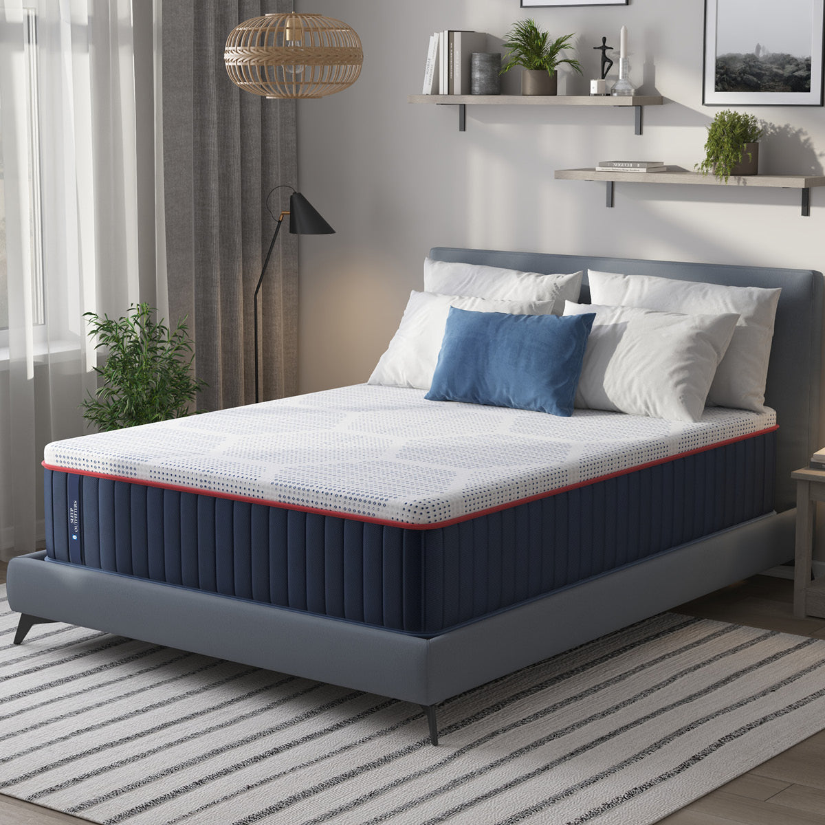 Sealy® Sleep Outfitters Gemini Soft Hybrid Mattress bedroom image