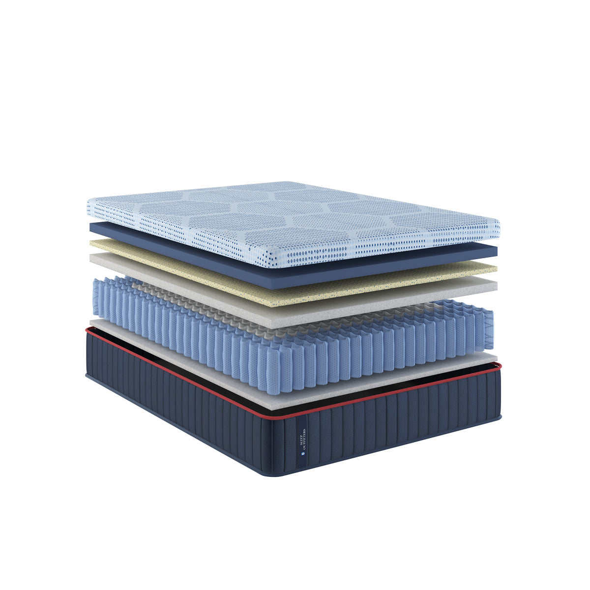 Sealy® Sleep Outfitters Atlas Medium Hybrid Mattress construction image