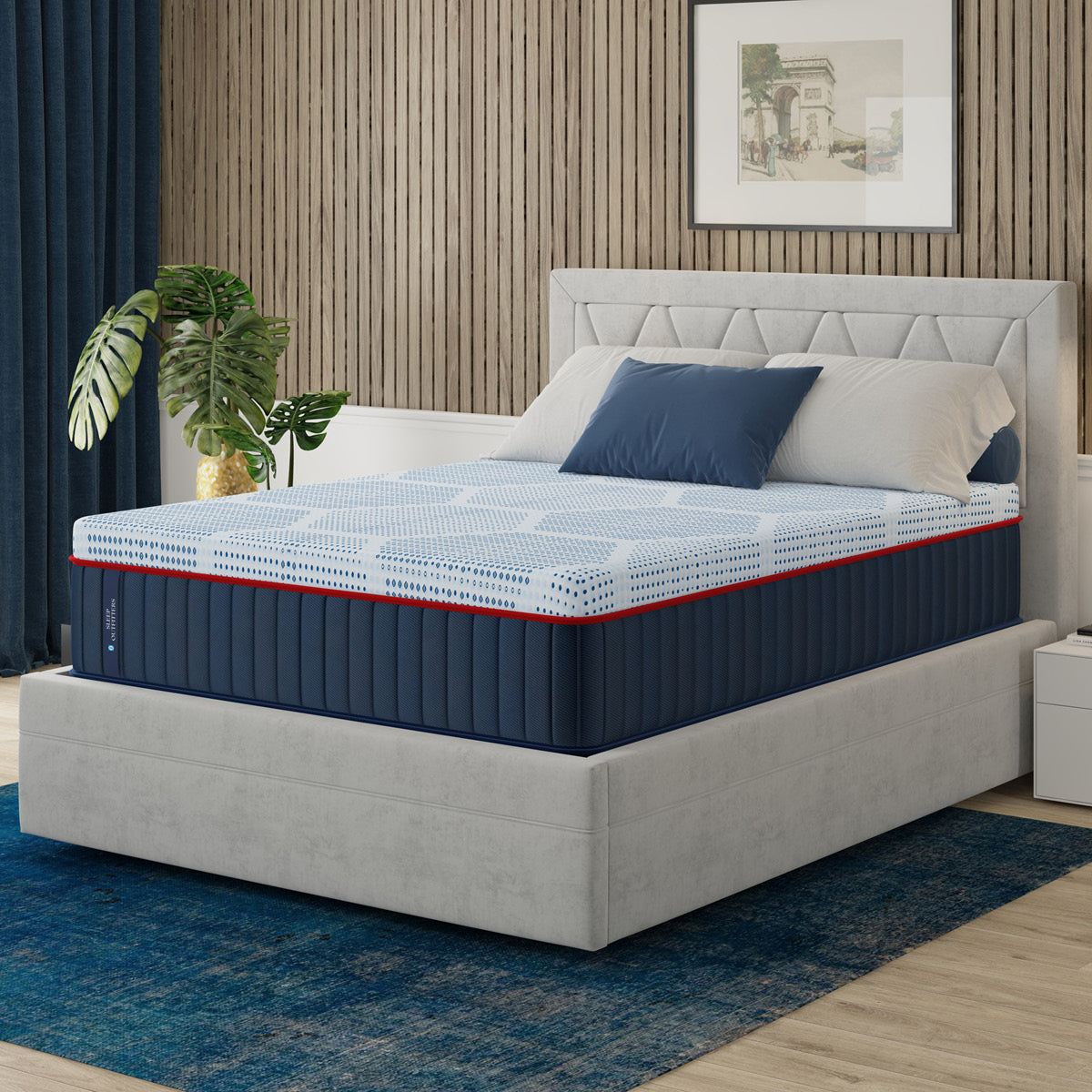 Sealy® Sleep Outfitters Atlas Medium Hybrid Mattress bedroom image