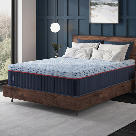 Sealy® Sleep Outfitters Atlas Soft Hybrid Mattress bedroom image