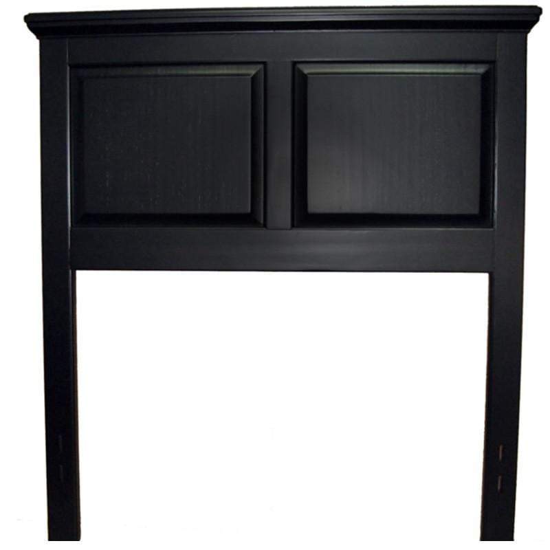 Mantua Cottage Style Headboard in Ebony