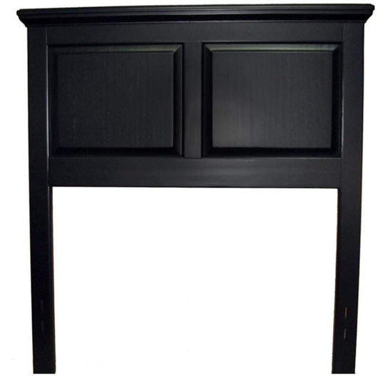 Mantua Cottage Style Headboard in Ebony
