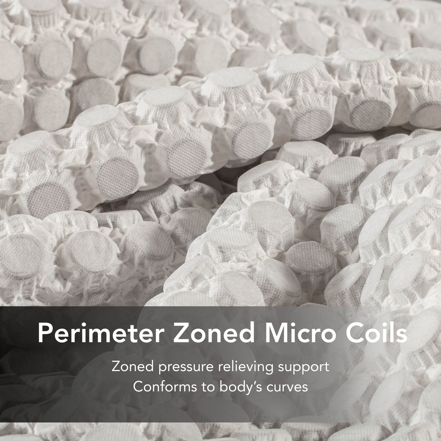King Koil Natural Retreat Cascade Drift Firm Mattress - Perimeter Zoned Micro Detail