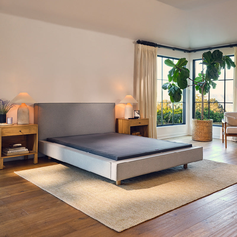 Purple Box Spring Foundation  bedroom lifestyle image