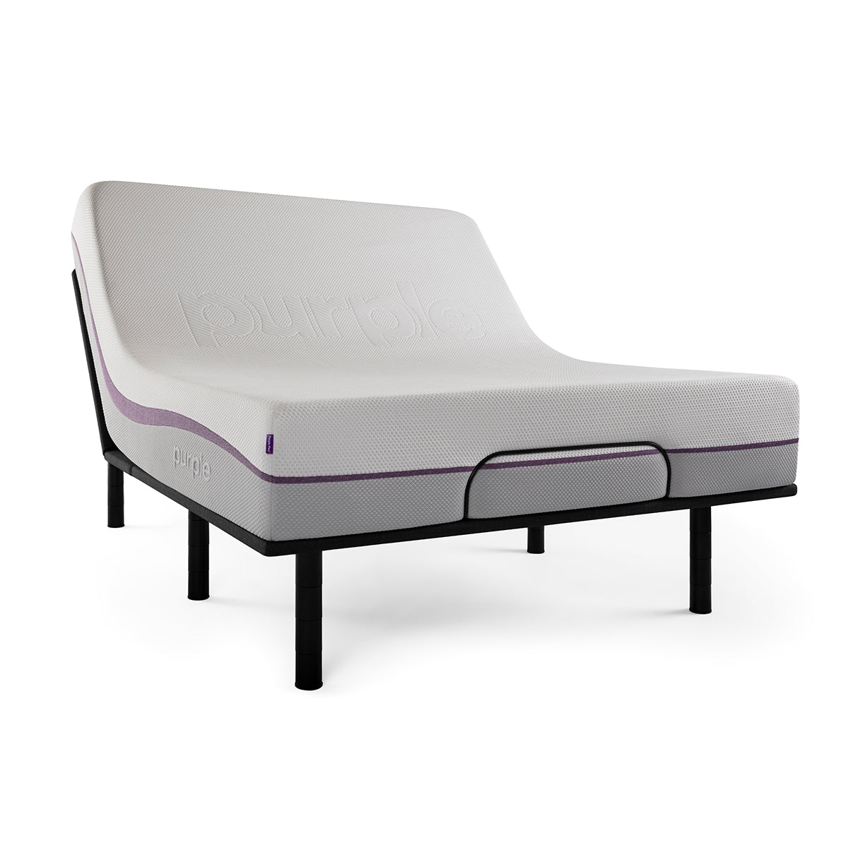 Purple mattress on Purple Premium Smart Adjustable Base