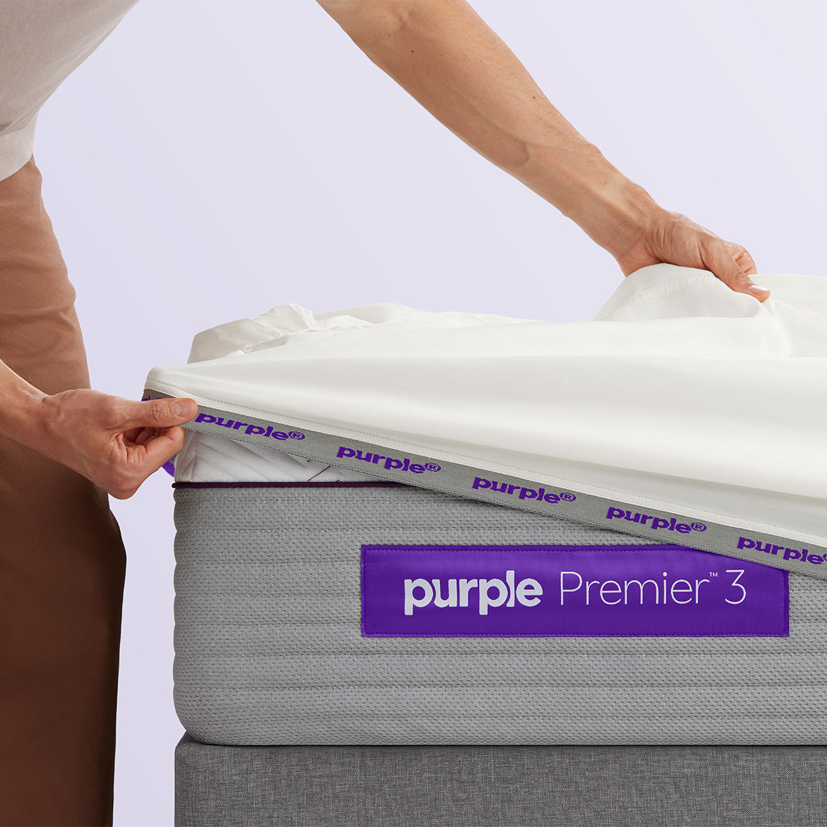 Putting Sheets On The Purple Hybrid Premier 3 Mattress