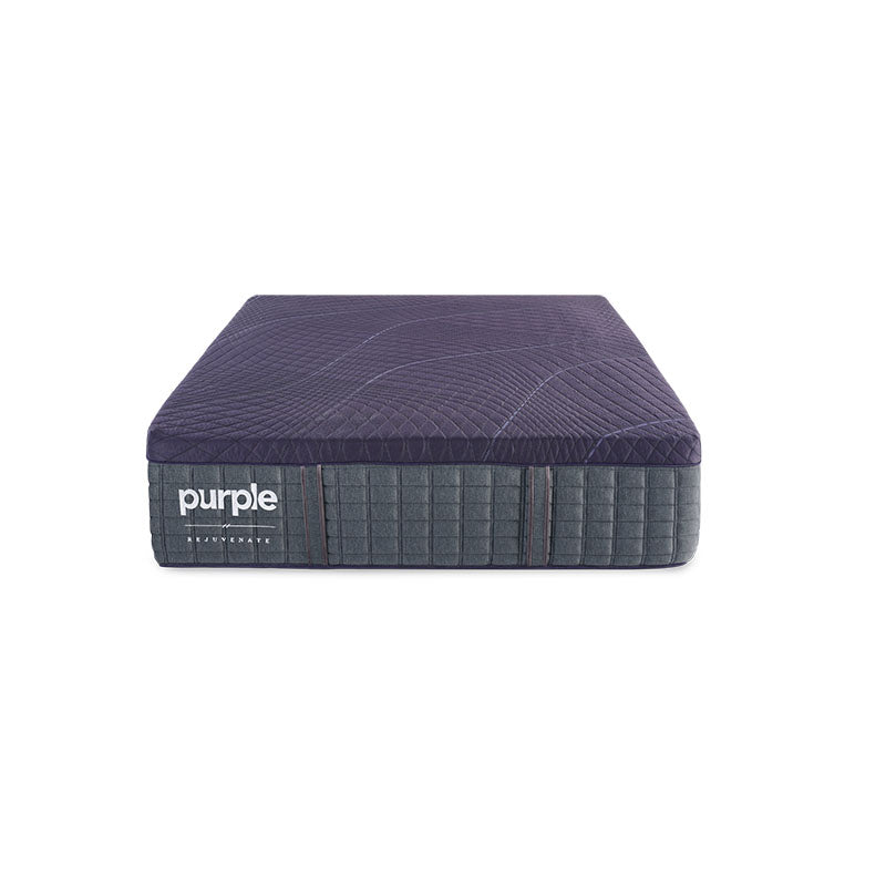 Silhouette image of a Purple Rejuvenate mattress.