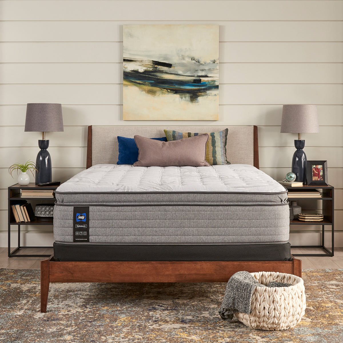 Sealy Shelmore Soft Pillow Top Mattress In Bedroom