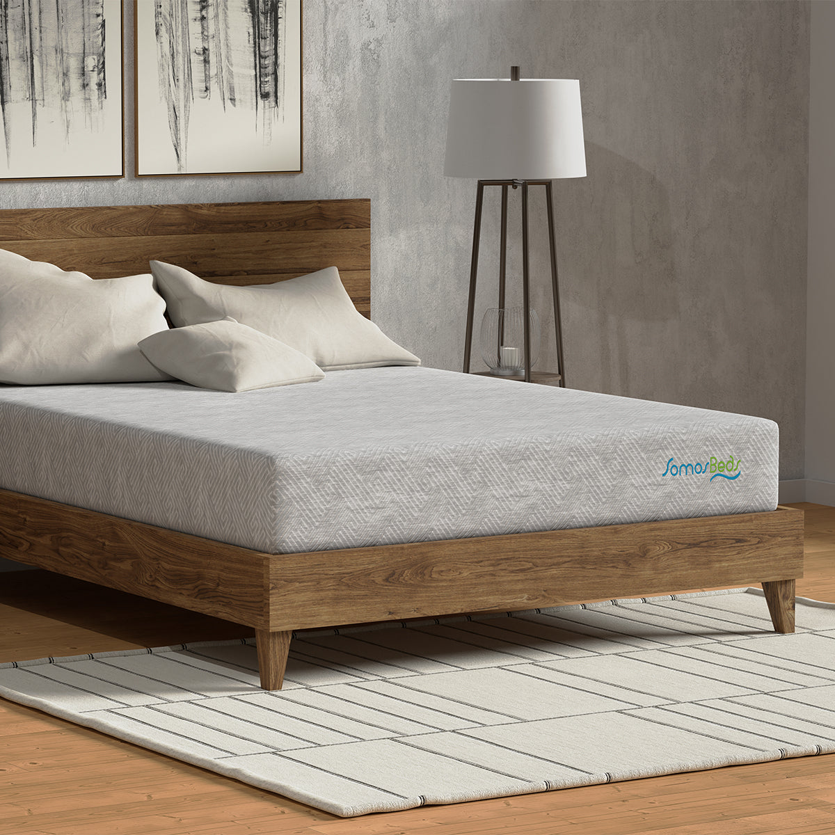 SomosBeds Inspire 2.0 Firm Mattress - Side Shot