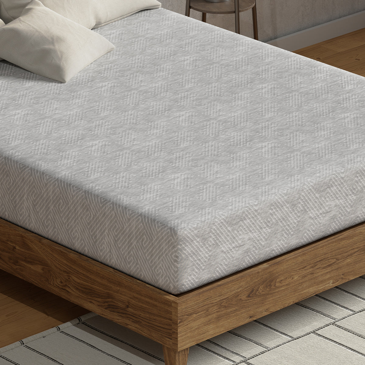 SomosBeds Inspire 2.0 Firm Mattress - Overhead Corner View