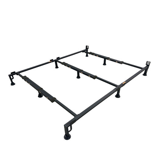 Steel EZ Bed Frame Q Full View