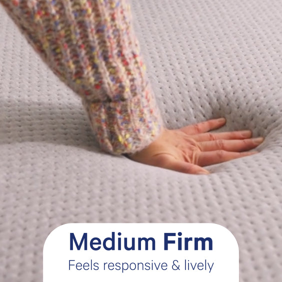 Casper One Mattress - Medium Firm. Feels responsive and lively.