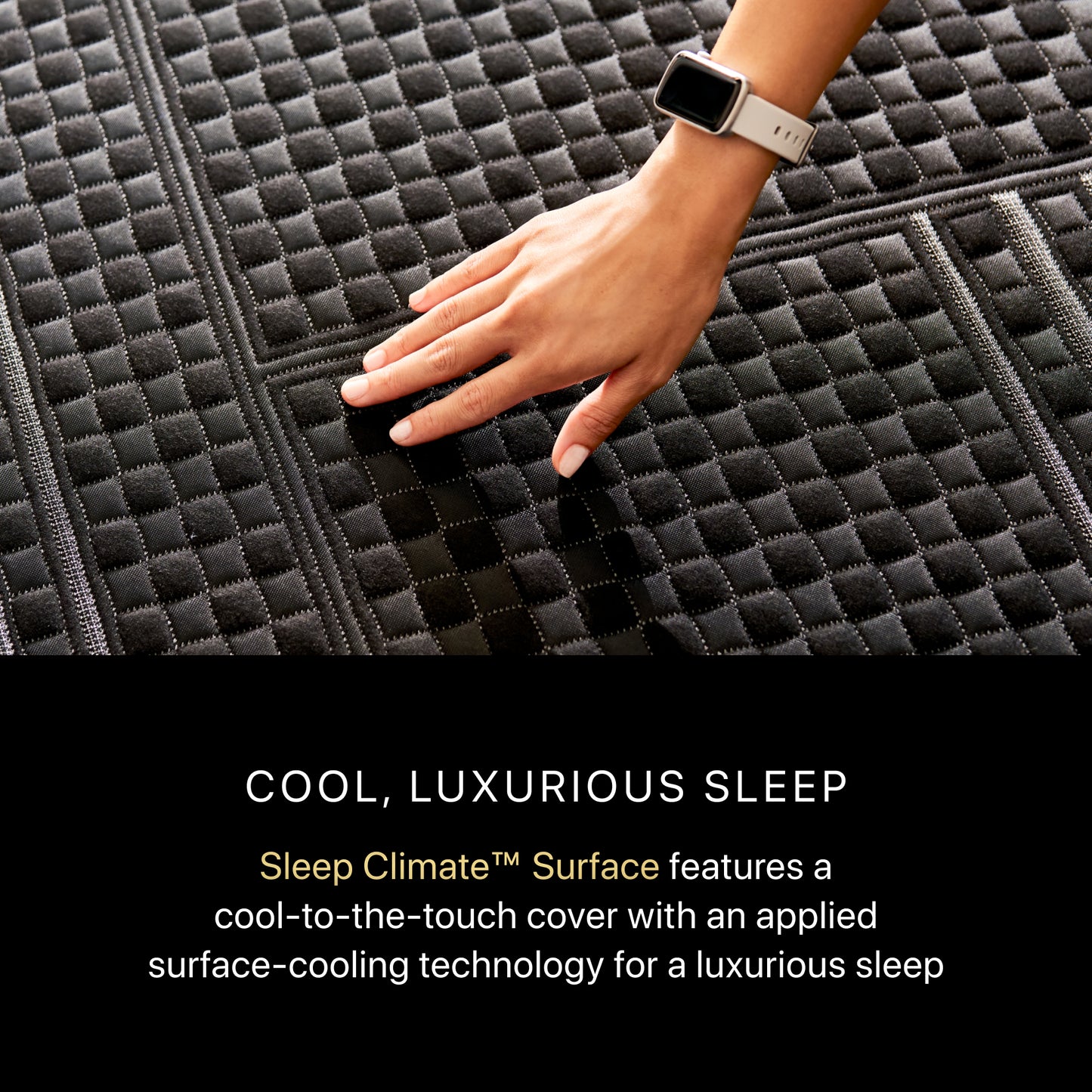Beautyrest Black Series One Firm Hybrid Mattress Sleep Climate Surface Info