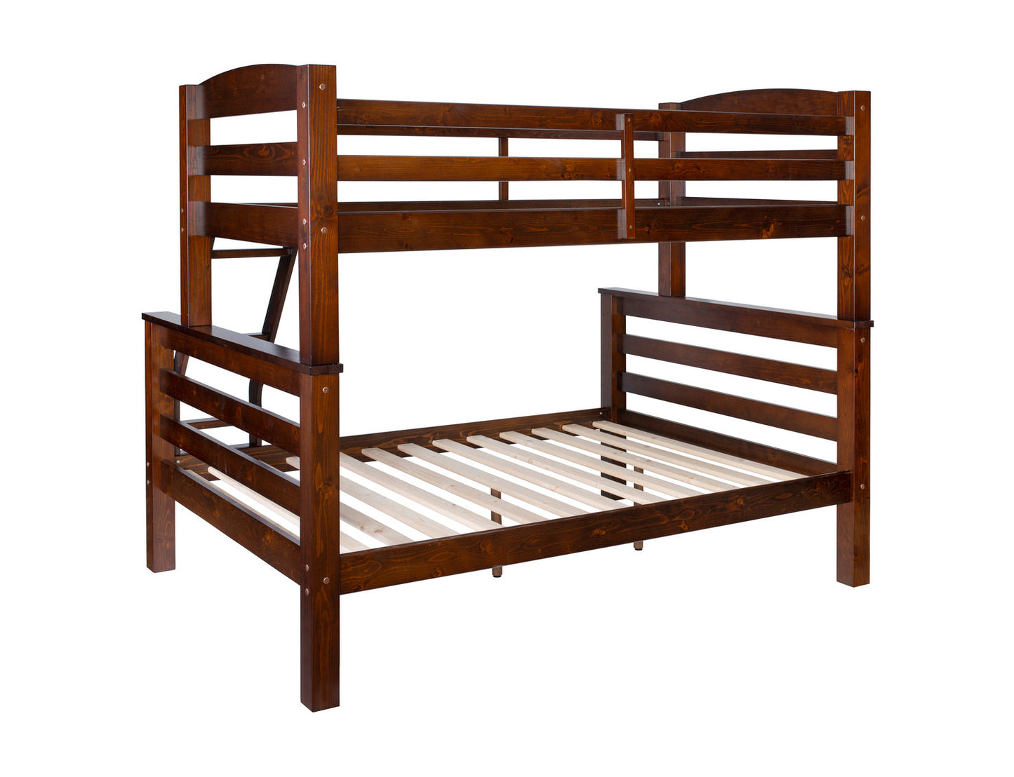 Levi Twin over Full Bunk Bed in Espresso-no mattress