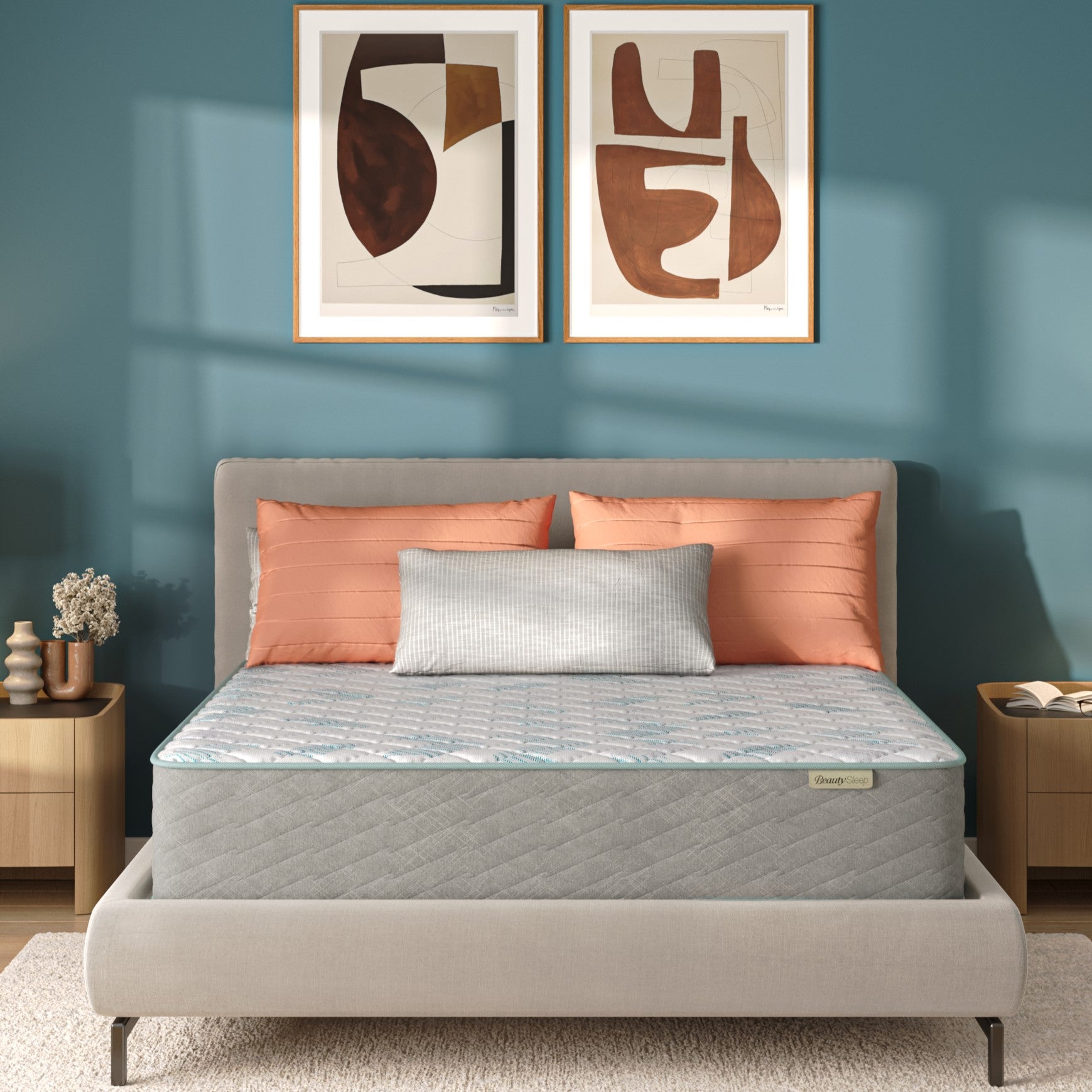 BeautySleep Behold Firm Mattress in room lifestyle