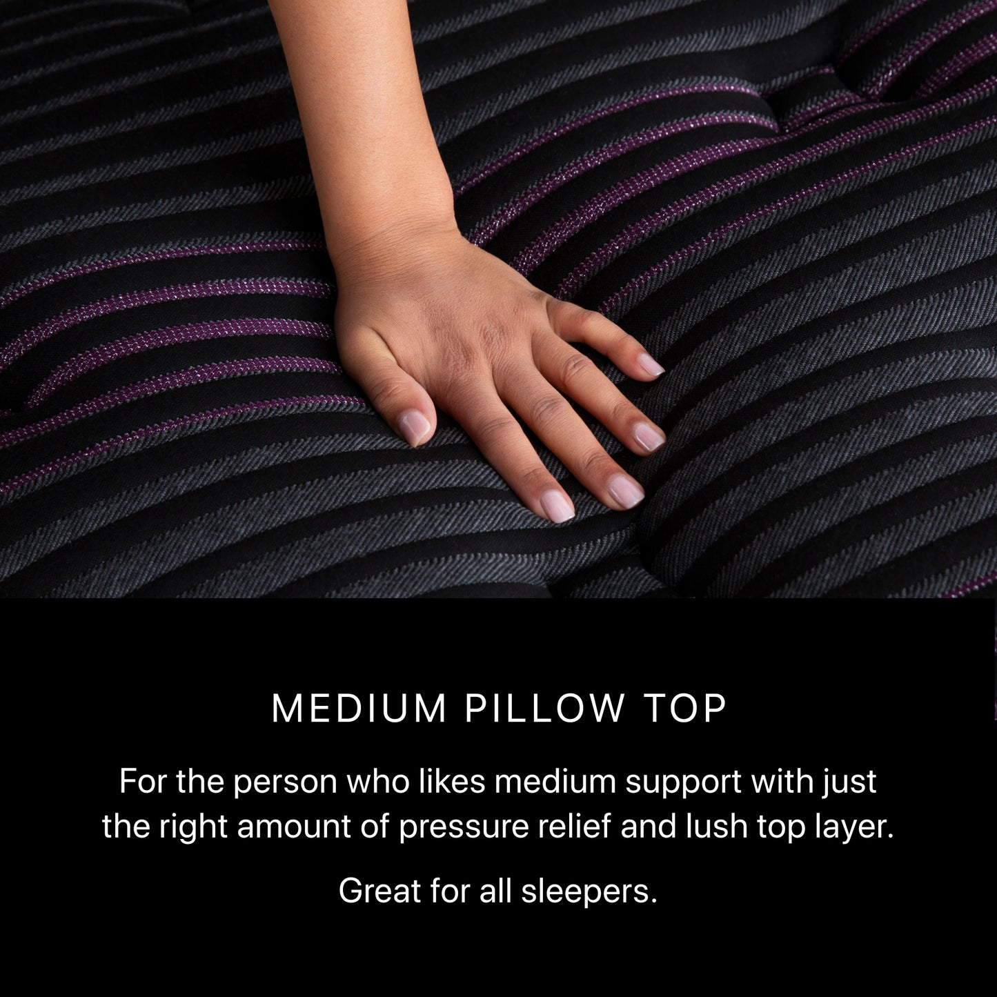 Beautyrest Black Series Two Medium Pillow Top Mattress - Comfort Level Image