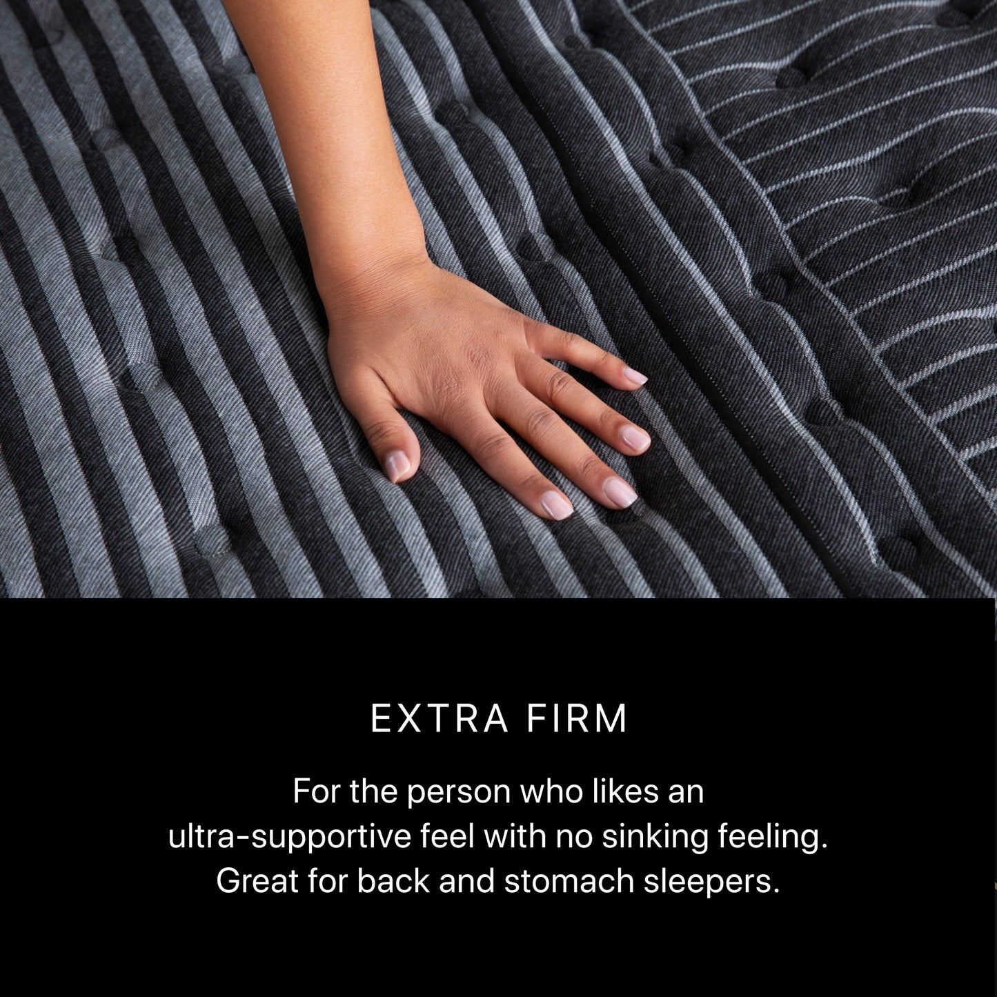 Beautyrest Black Series One Extra Firm Mattress - Comfort Level Image