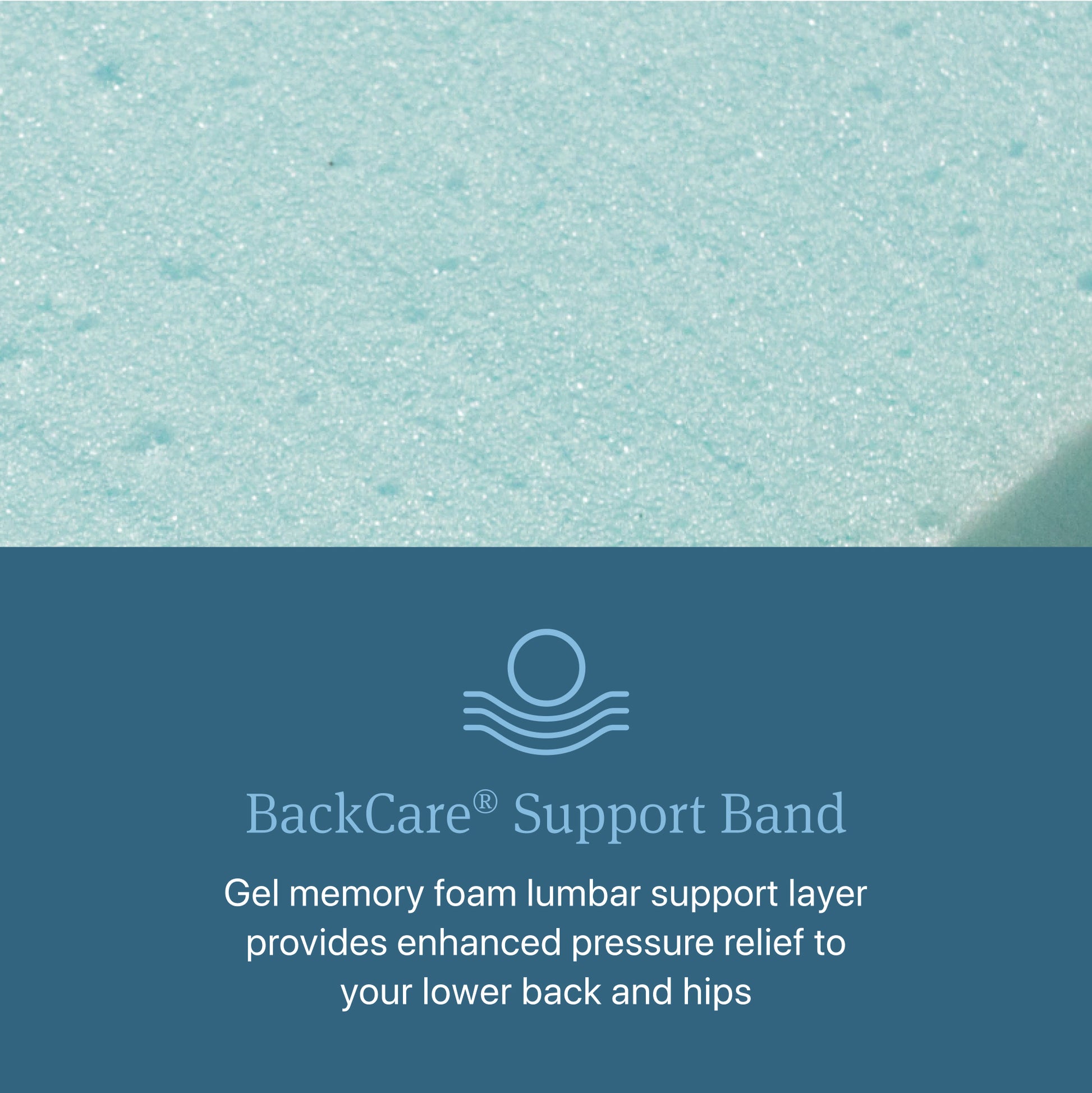 Beautyrest World Class Dreamwell BackCare Support Band Details