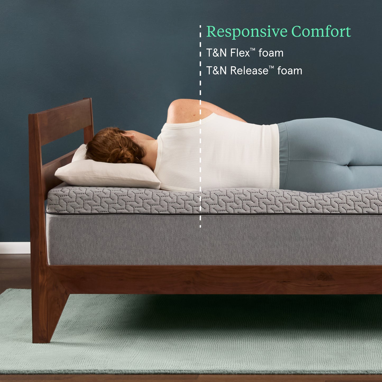 Tuft & Needle Mint Medium Mattress - Responseive Comfort Detail