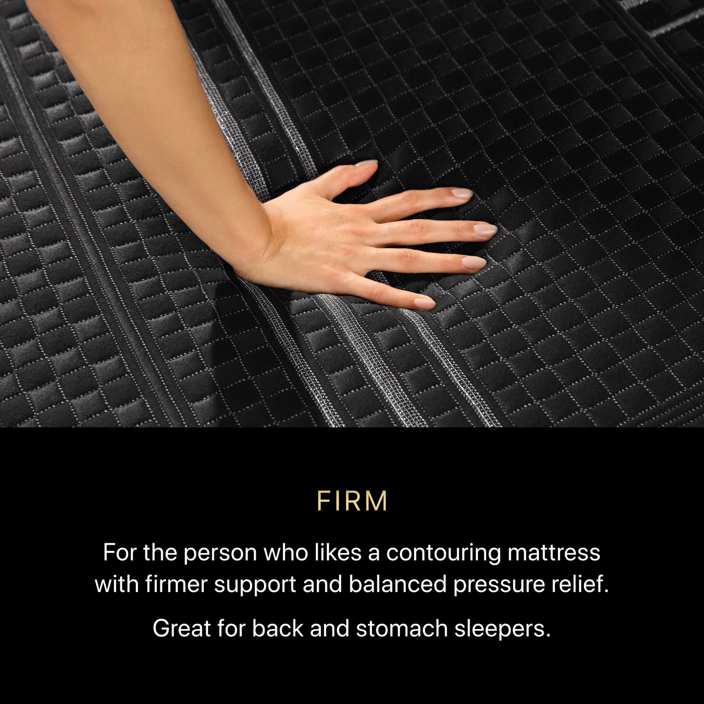 Beautyrest Black Series One Firm Hybrid Mattress Comfort Level