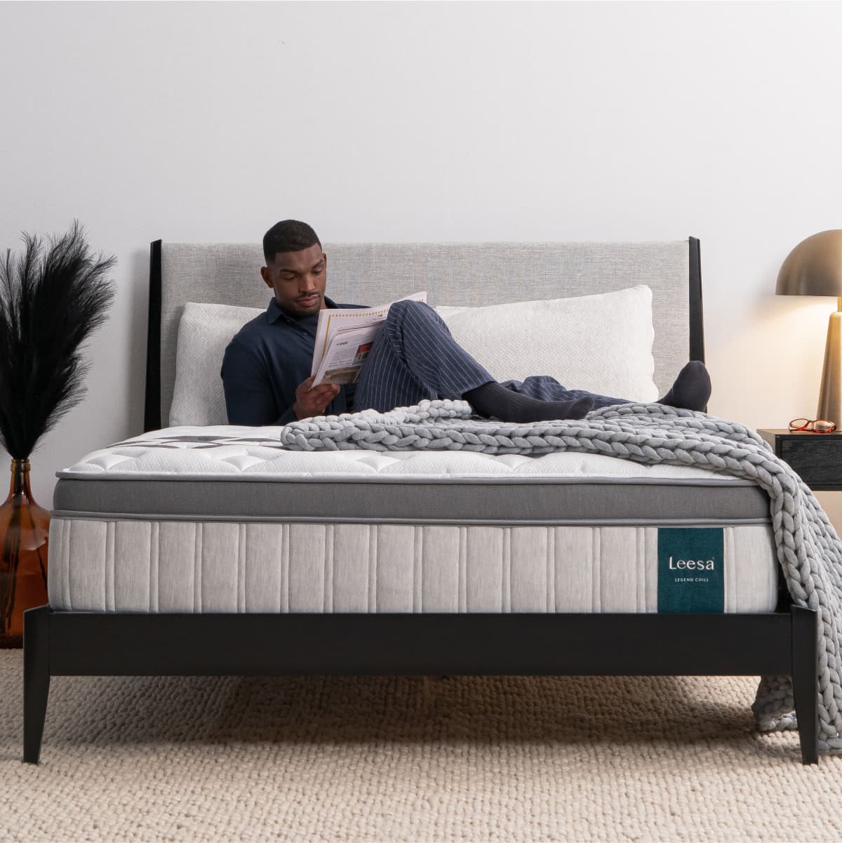 Leesa Legend Chill Medium Hybrid Mattress-lifestyle